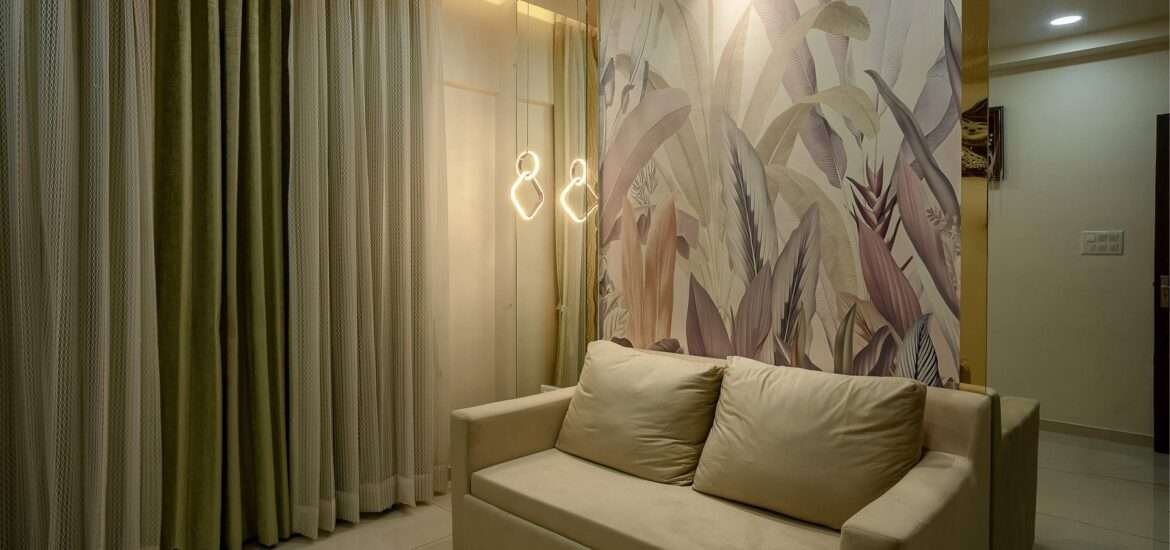 Living Room Design in Baner