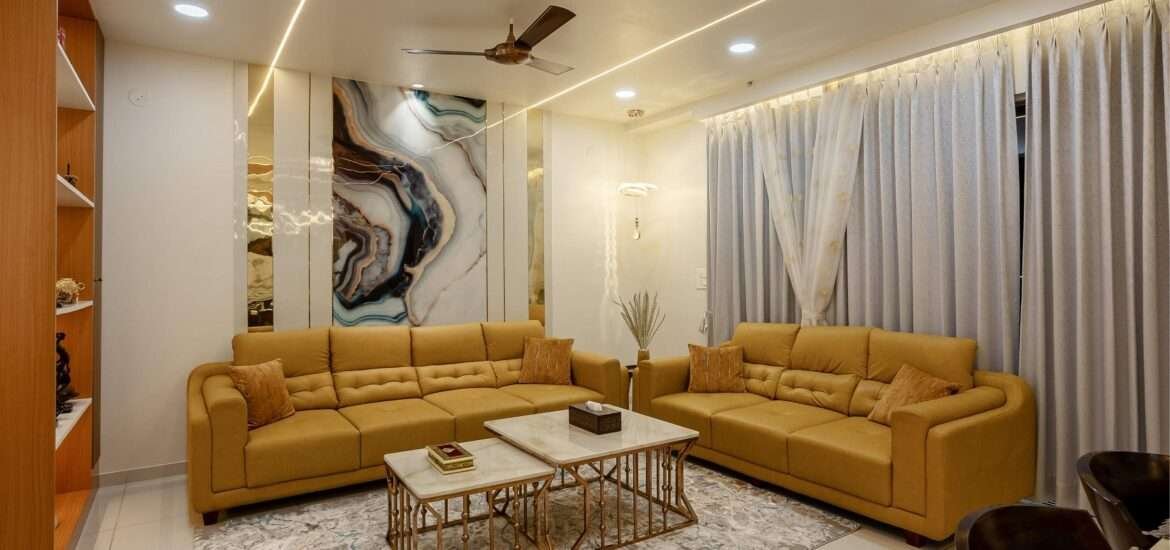 Living Room Design in Pune
