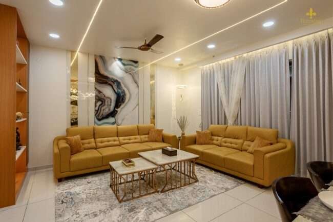 Living Room Design in Balewadi