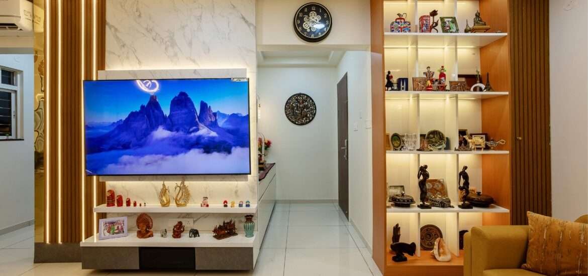 Living Room Design in Balewadi