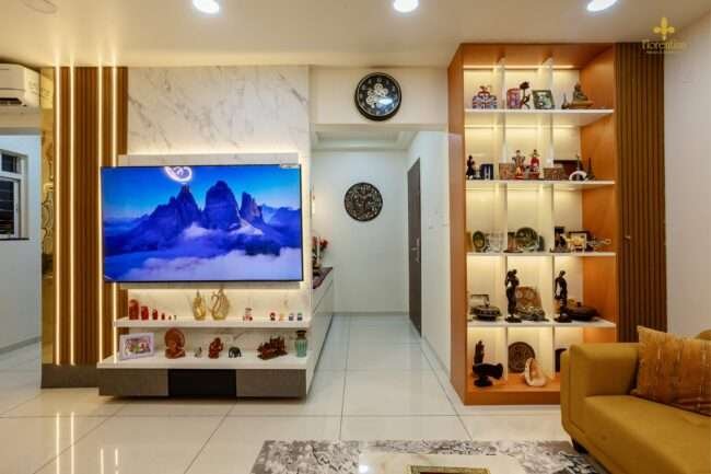 Living Room Design in Balewadi